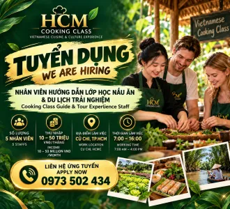 HCM Cooking Class Hiring
