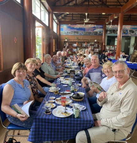  farming and lunch prorgam with lovely group from UK ,Australia , MNewzeland , ireland and Germany
