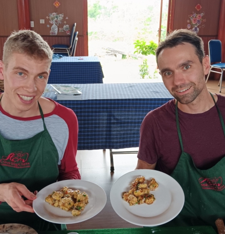 Full  day vegan cooking class program with lovely Guy from Netherland 