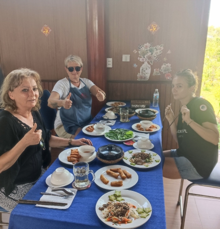 exploring vietnamese cuisine with cu chi tunnels from Lovely ladies from Polland 