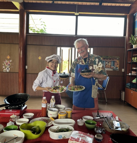  farm to table cooking class program with lovely guy from American