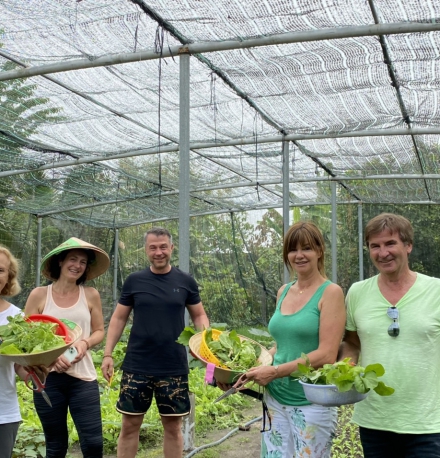 Great farming and cooking class with lovely program from German 