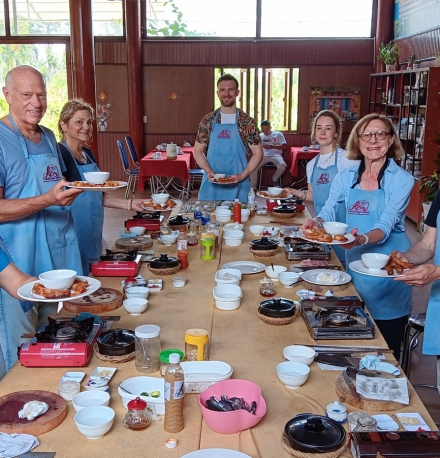 farming , cooking class program from France , UK and German 