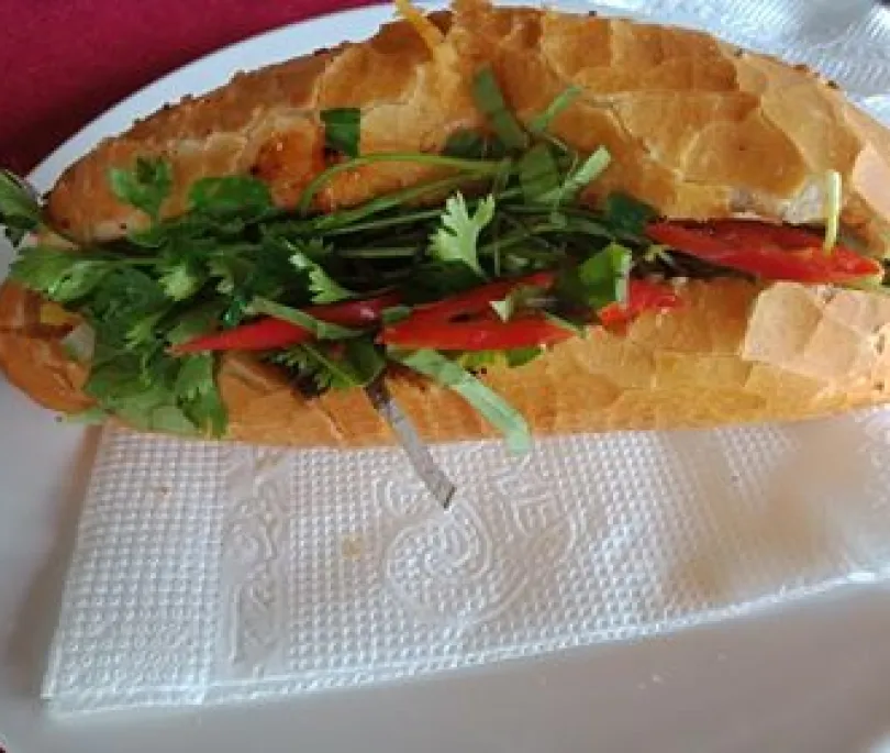 Vietnamese Baguette with BBQ Pork /Chicken/Beef