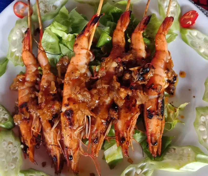 BBQ Prawn with Xo Sauce