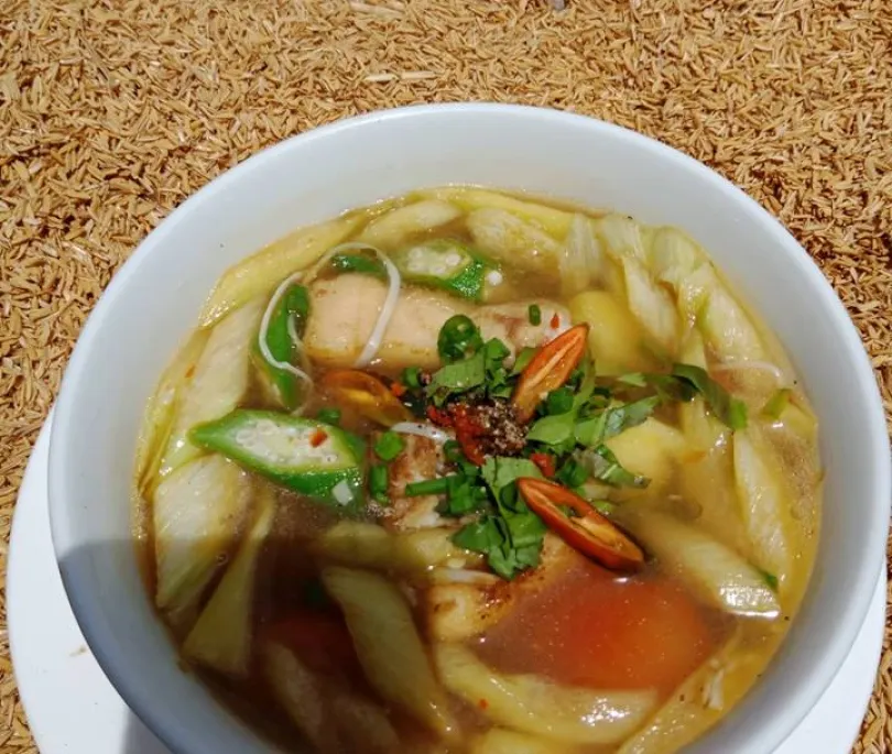 Sweet and Sour Soup with fish/chicken