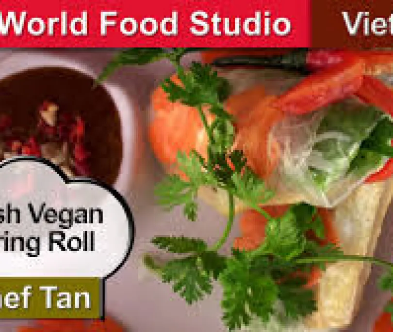 Fresh Vegan Spring Roll