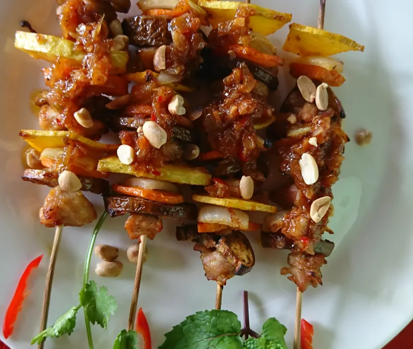 BBQ Halal Chicken  with Sate Sauce