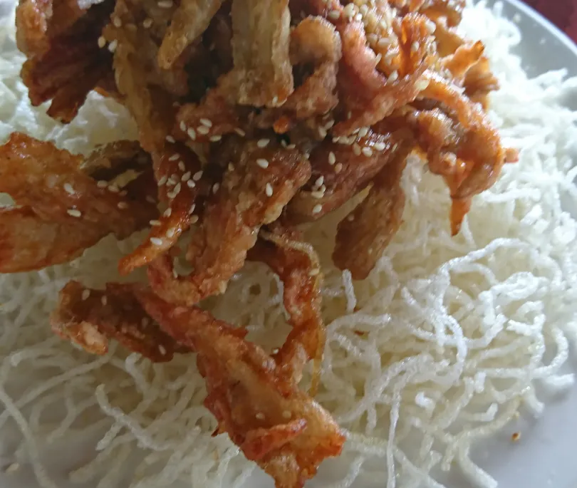 Honey Mushroom /chicken/prawn/pork,