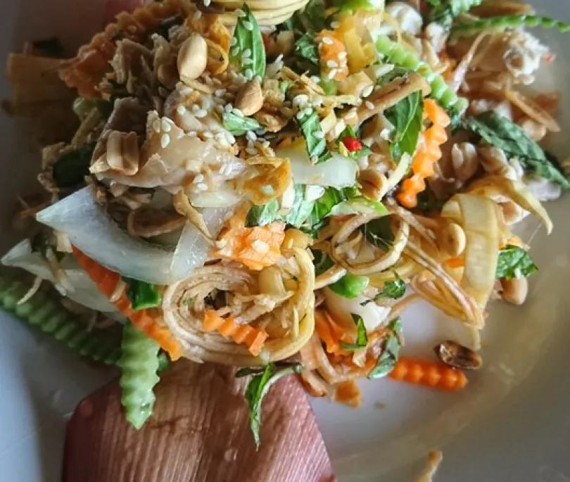 Banana Flower Salad