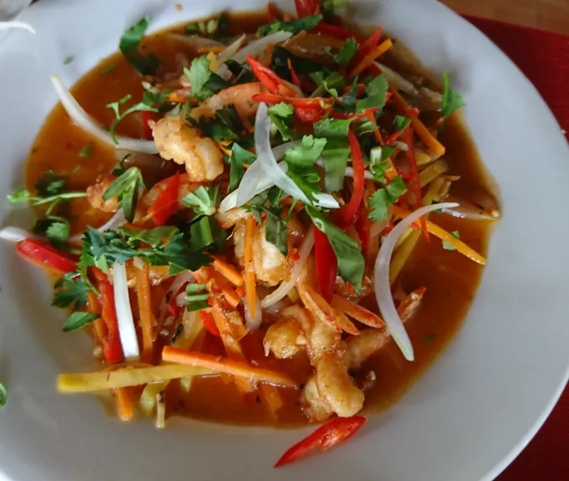 Crispy Prawn with Tamarind Sauce