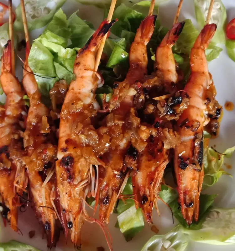 BBQ Prawn with Xo Sauce