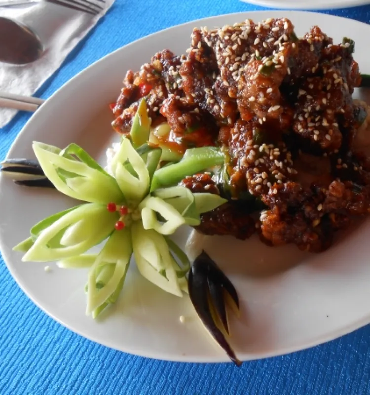Crispy Beef With Chilli sauce