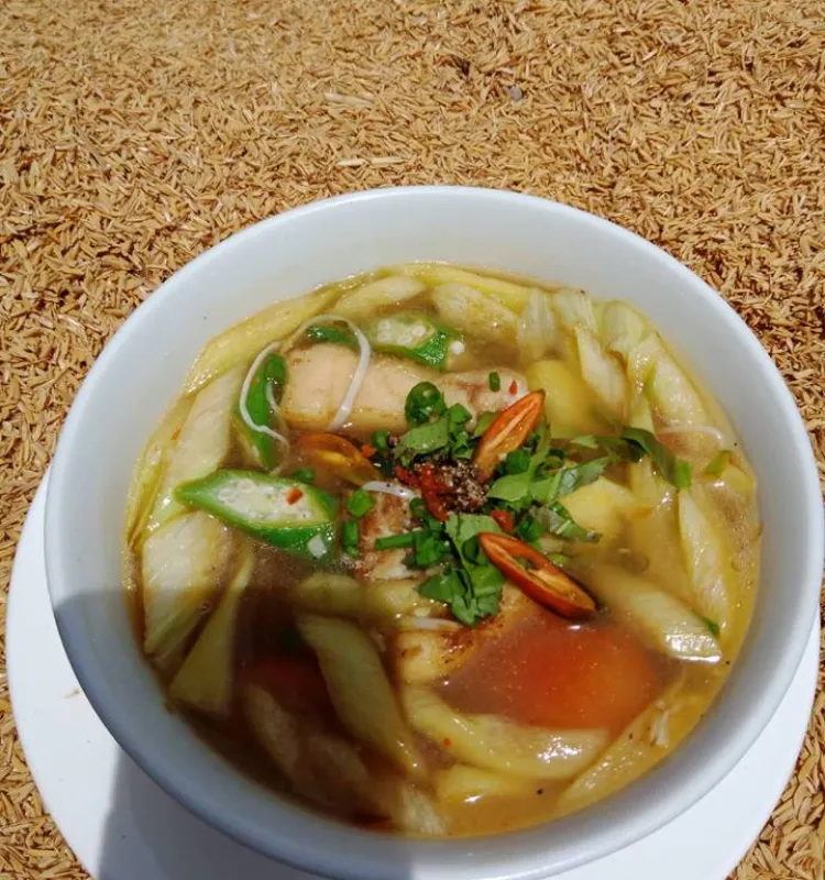 Sweet and Sour Soup with fish/chicken