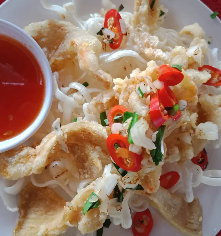 Crispy Mushroom with salt and Pepper Sauce