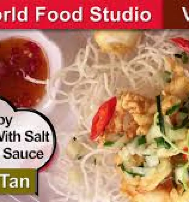 Crispy Calamari with Salt and Pepper Sauce