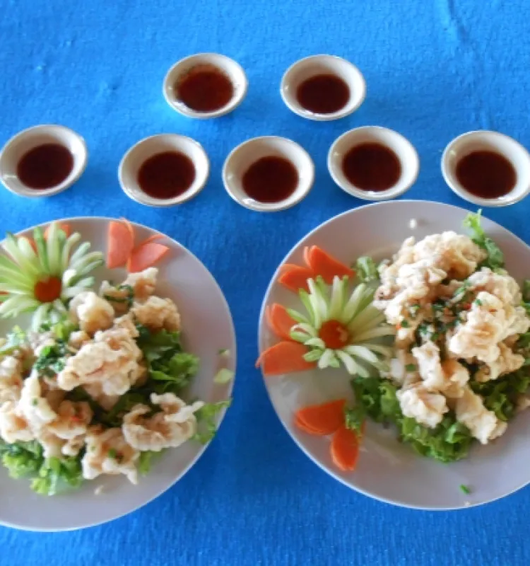Crispy Calamari with Salt and Pepper sauce
