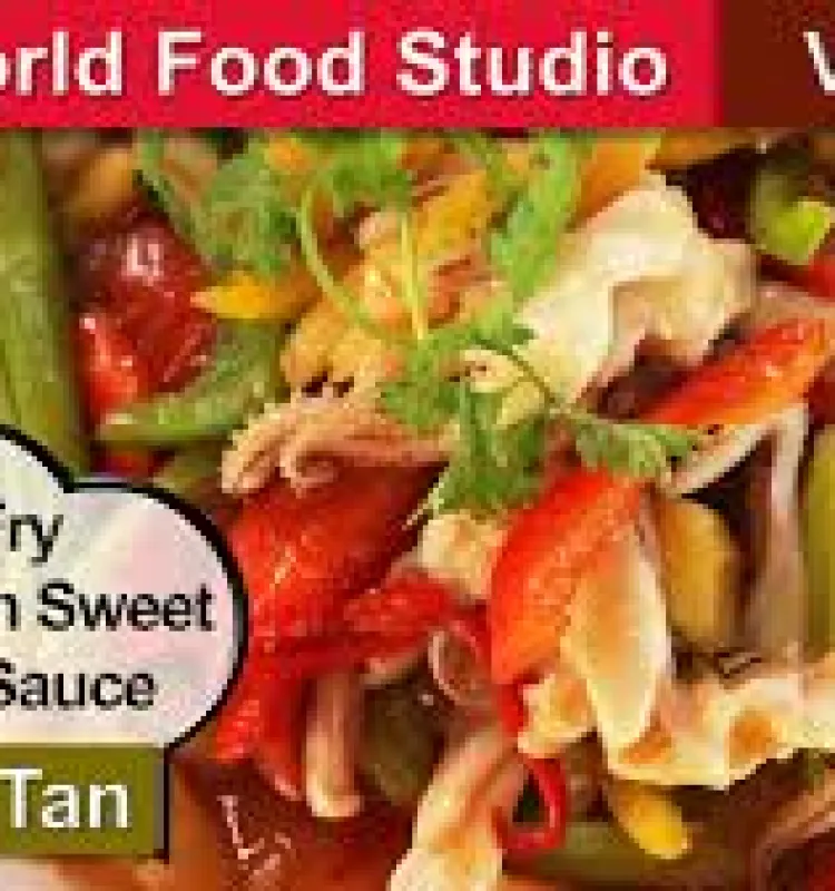 Stir fry Squid with Sweet and Sour Sauce