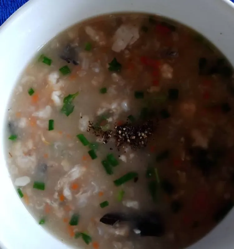 Seafood Rice Soup