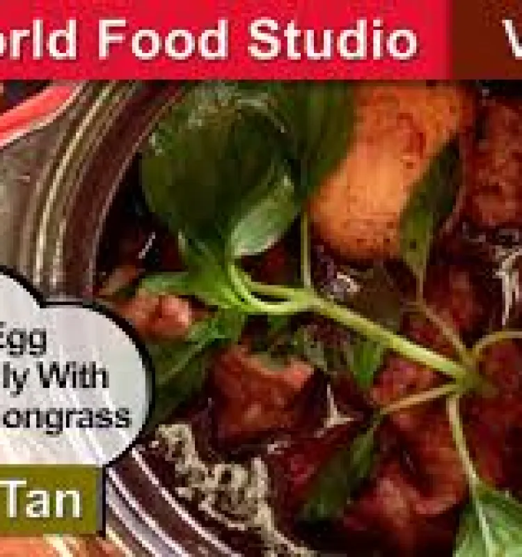 Stew Pork Belly with Egg in Claypot