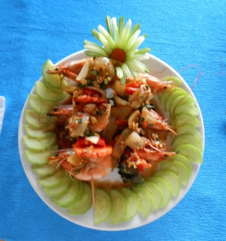 BBQ Prawn with Sate Sauce