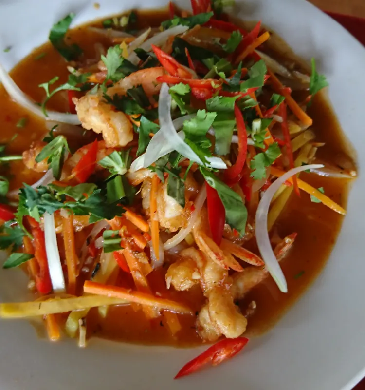 Crispy Prawn with Tamarind Sauce